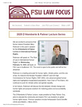 FSU Law Focus - 01/08/2025 by FSU College of Law Office of Communications