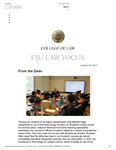 FSU Law Focus - 01/20/2017