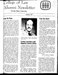 Alumni Newsletter (January 1982) by Florida State University College of Law Alumni Newsletter