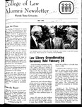 Alumni Newsletter (July 1982) by Florida State University College of Law Alumni Newsletter