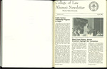 Alumni Newsletter (August 1984) by Florida State University College of Law Alumni Newsletter