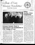Alumni Newsletter (January 1986) by Florida State University College of Law Alumni Newsletter
