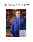 Florida State Law Alumni Magazine (Spring 2013) by Florida State University College of Law Office of Development and Alumni Affairs